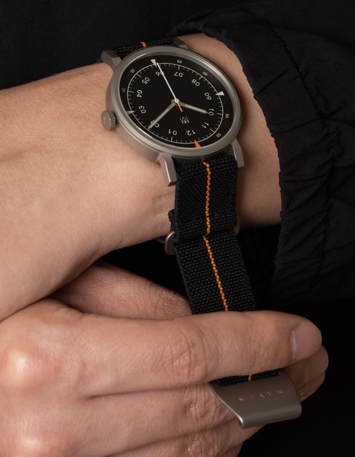 Maven Watches 40mm THE URBAN SCOUT SERIES Minimal Fashion Watch P [Official Shop] (MUS-03 B.ORANGE 40MM)