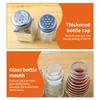 2Pcs Kitchen Glass Spice Bottle Barbecue Seasoning Bottle With Lid Salt And Pepper Shaker Pepper Shaker Mini Seasoning Jar Set