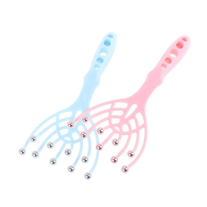 Oktopus-Kopfhautmassagegerät, Kopfentspanner, lindert Stress, Akupunkturpunkte, Haarkrallenpflege