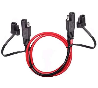 Dongge Cable de Extensión SAE 1.2m Carga Cable de Extensión DC 16AWG -24V 2