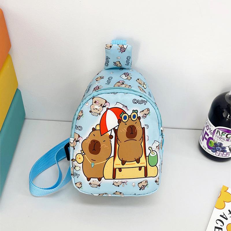 Trendy Cartoon Kids' Crossbody Chest Bag for Boys & Girls