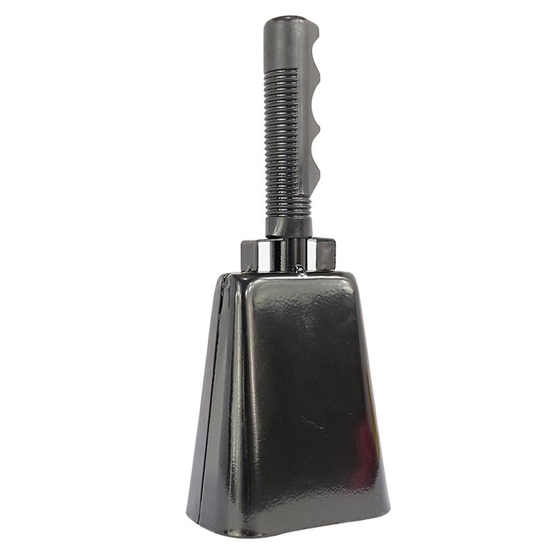 Cowbell With Handle Noise Makers Sports Events Cheering Iron Cow Bells Percussion Musical Instrument For Football Games Party