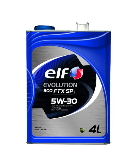 ELF EVOLUTION 900 FTX SP 5W-30 Vollsynthetisches Motoröl für Benzinmotoren, 4L