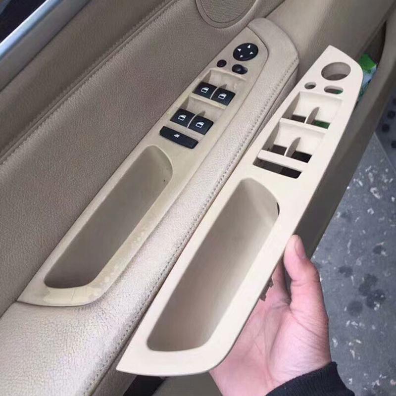 Pentru BMW X5 X6 E70 E71 Interior Negru Bej Gri Ușă Cotieră Comutator Geam Capacă Panou Ușa Pasagerului Mâner Interior