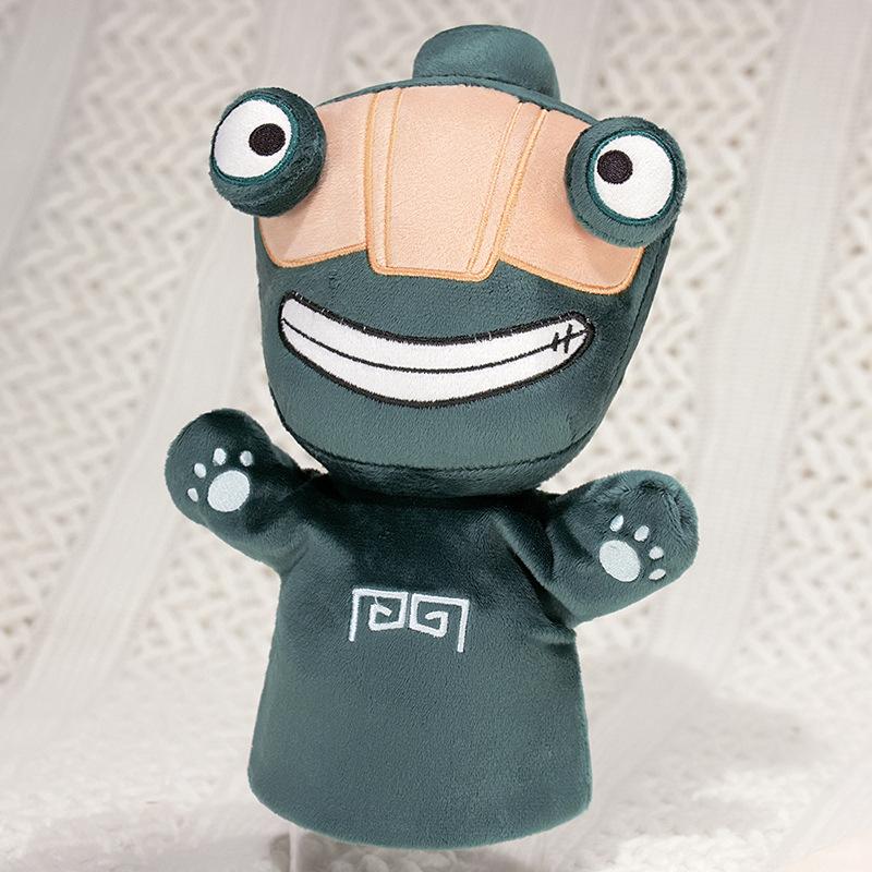 Toy Movie Nezha 2 Nezha Hand Doll Ao Bing Deer Boy Hand Doll Cotton Doll Plush Peripheral