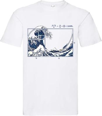The Great Fibonacci Wave Japanese Chinese Film Movie Retro T Shirt