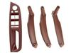 51416975783 BMW E70 X5 Interior Door Handle Set - 4-Piece, Red Brown, Non-Sticky