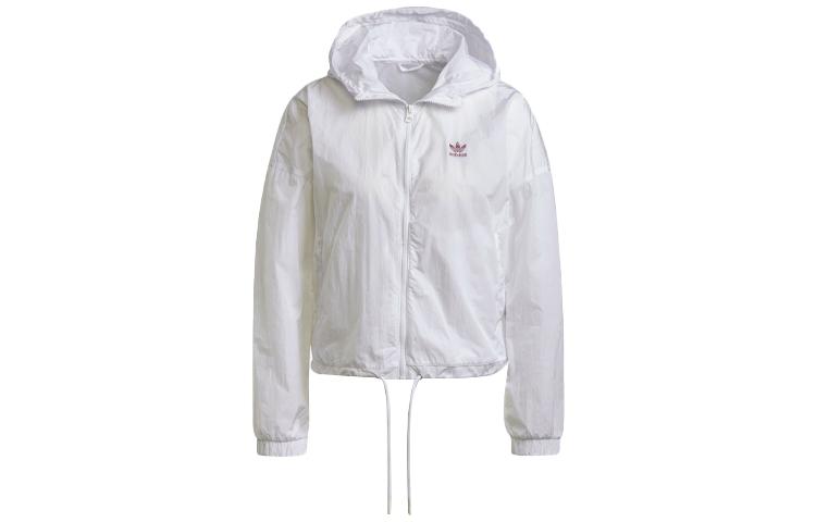 Adidas Originals Jackets Women s White Hooded Moderate Other H20465 40