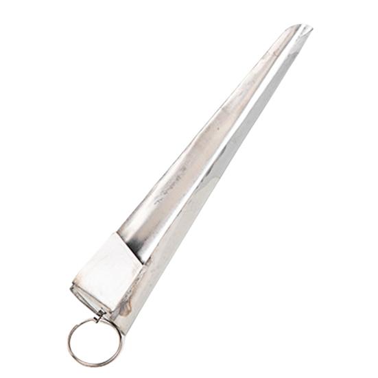 Lopatka na krmivo pro ptáky s hrází Snadno použitelná Krmí Nerezová klec pro domácí mazlíčky