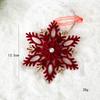 Household bow large pendant photo atmosphere props atmosphere manufacturing flocking bow Christmas tree decoration