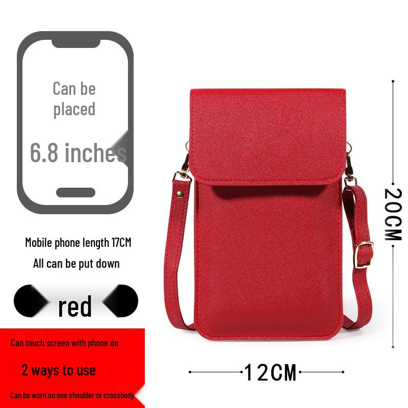 2023 Korean Style Women's Touch Screen Crossbody Phone Bag - Summer Trend Mini Fashion