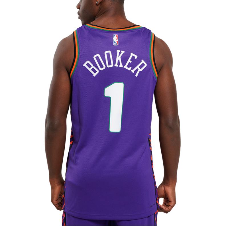 New Nike Devin Booker Phoenix Suns 2024/25 City Edition Men's Nike Dri FIT Nba Swingman Jersey FQ4356-504