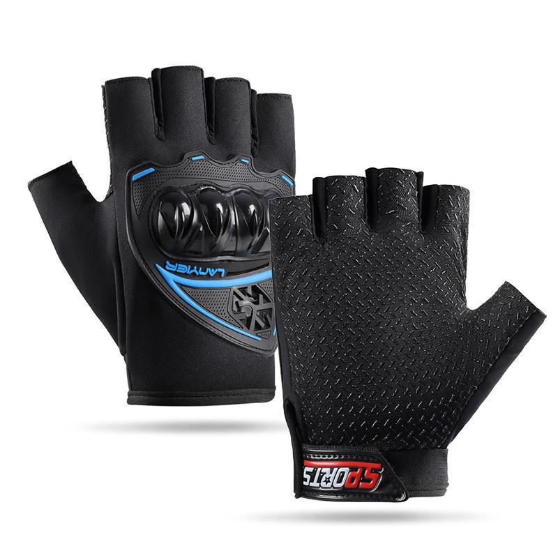 Men's Wear-resistant Anti-slip Outdoor Cycling and Racing Gloves - Long and Half Finger Options