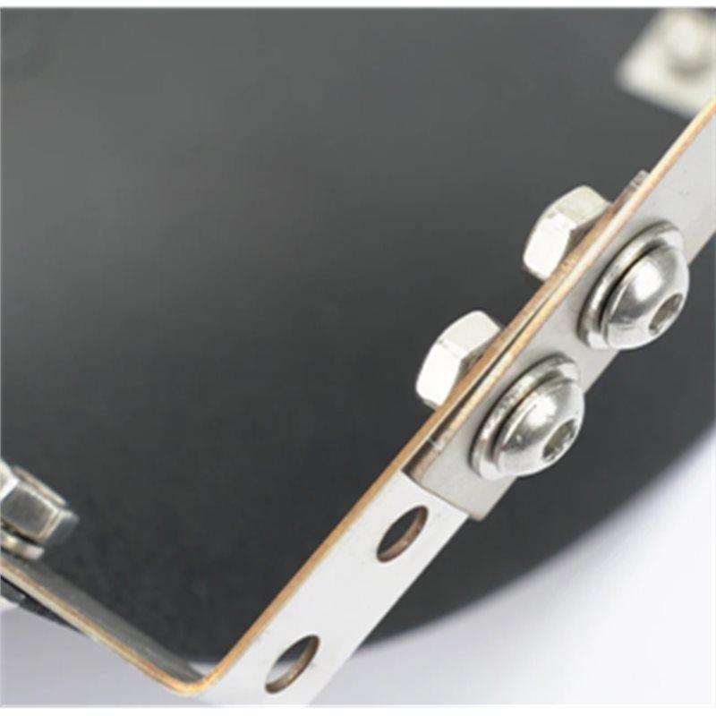 High Flow Cold Air Intake Filter Heat Shield Cover Universal Car Air Filters Adjustable Stainless Steel Protective Cover