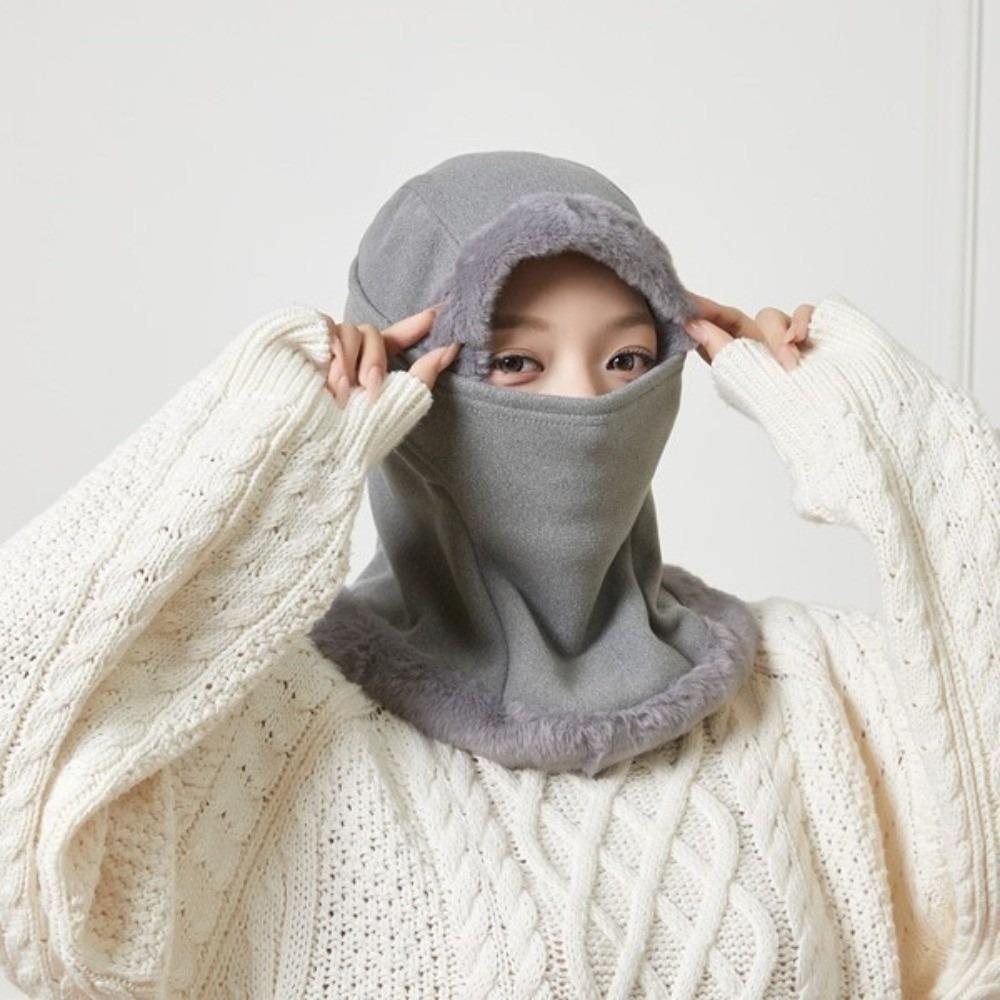 Warm Pullover Cap Windproof Lei Feng Hat New Neck Warmer  Unisex