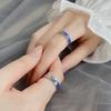 S Couple Van Gogh Night Open Rings For Women Men Simple Fashion Design Copper Color Lovers Blue Starry Sky Ring Party Jewelry