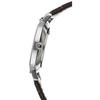 Casio MTP-VT01L-2B Men's Minimal Blue Dial Brown Leather Band Analog Watch, Silver, One Size. Analog Watch, Quartz Movement.