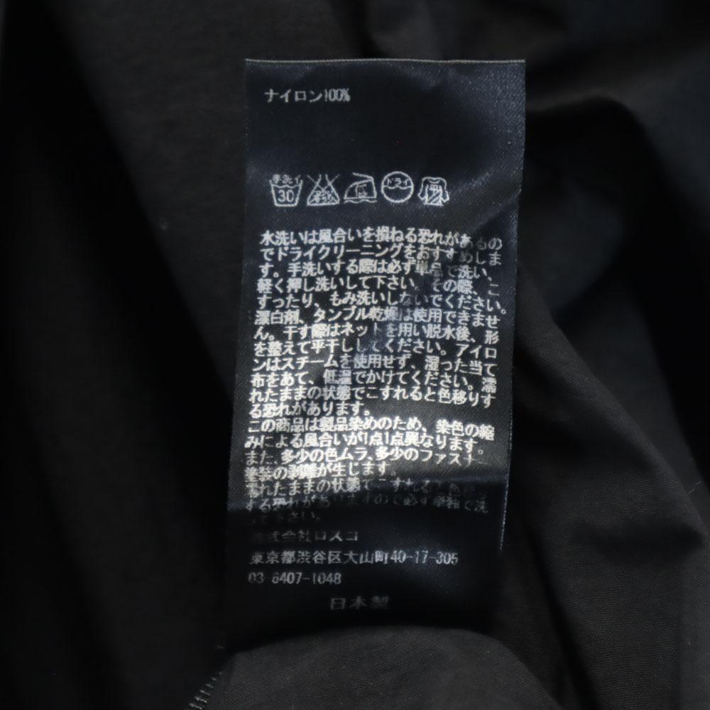 TEATORA made in Japan Long sleeve Nylon coat 46 Black series Men's Used