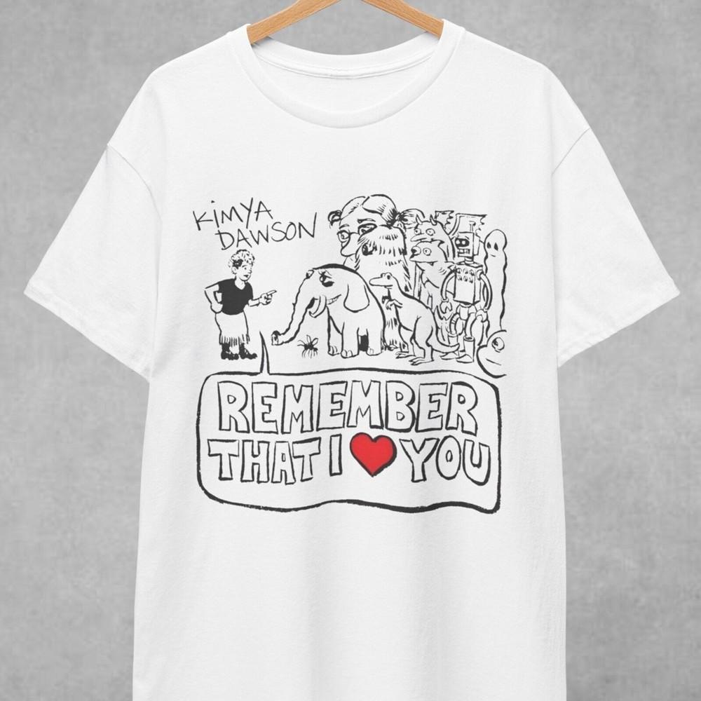 Kimya Dawson Remember That I Love You Album Graphic T Shirt S