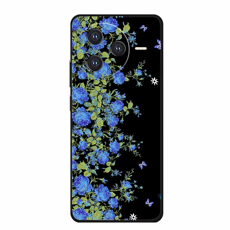 Back Cover For Xiaomi Poco F7 Pro Case F7Pro Funda Black Silicone Soft TPU Coque For Poco F7 Ultra Redmi K80 Pro Case Cartoon