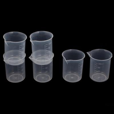 100 ml graderad bägare klar plast mätkopp