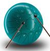 12-inch 13-note Slit Tongue Drum, Steel Drum, Percussion Instrument, Musical Instrument for Yoga/Meditation/Healing/Prayer/Fatigue Relief, Includes Sh