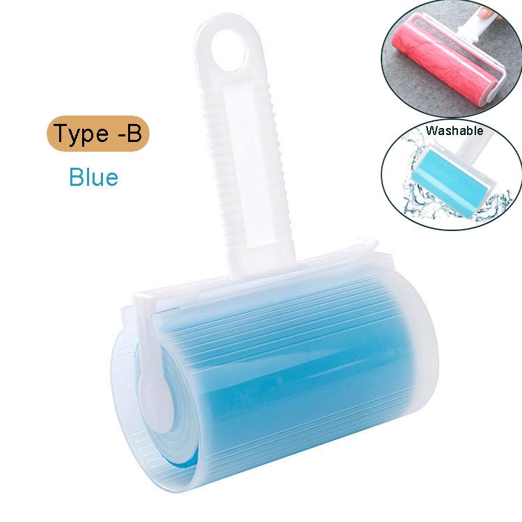 Wool Lint Roller Home Dust Remover Pet Hair Remover Sticky Brushes Washable Clothes Cleaning Rollers Home Sofa Carpet Cleaner