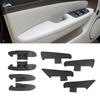 For Chevrolet Epica 2007 2008 2009 2010 2011 2012 2013 Microfiber Leather Interior Door Armrest Panel Cover Protective Trim