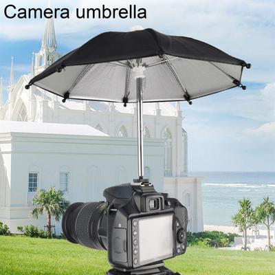 Paraguas para cámara DSLR, cubierta Universal para zapata, accesorio de fotografía, sombrilla para cámara, soporte para lluvia para Canon