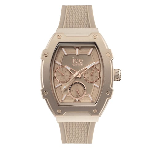 

Authentic Ice Watch ICE boliday Timeless Watch in Taupe (022861) with a silicone strap and multi-function function.