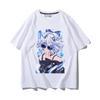 Popolari T-shirt da Uomo Genshin Impact Furina Stampa 3D Manica Corta Magliette Moda Uomo Donna Girocollo Top Abbigliamento Estivo