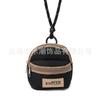 Retro Men's Key Bag Casual Canvas Neck Card Bag Mini Change Bag Women's Mini Hanging Bag