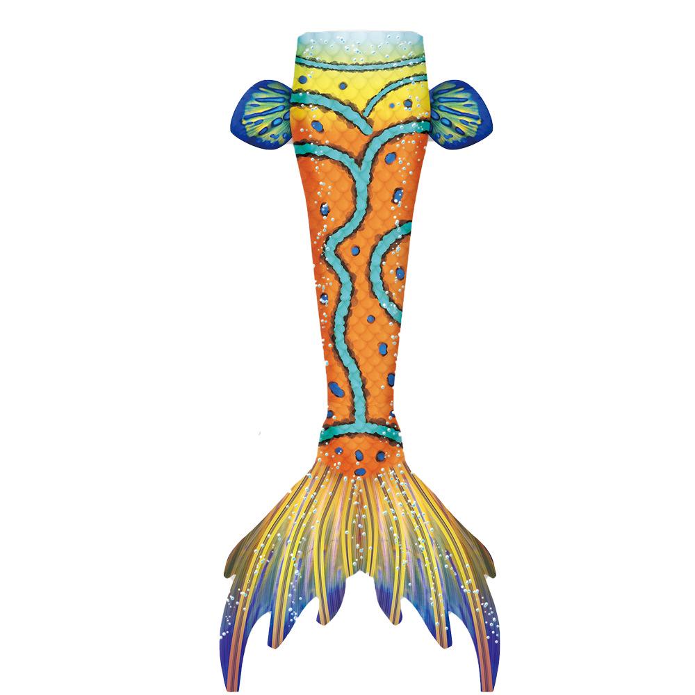 Costum de baie Costum de Prințesă Sirena pentru Copii cu Coadă - Stil Nou pentru Fete