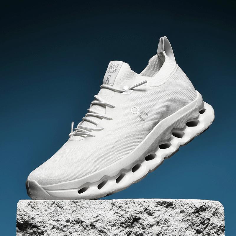 

Lightweight Thick-Soled Shock-Absorbing Breathable Fly-Woven Mesh Shoes Casual Men S Sports Running Shoes Trendy Shoes 39