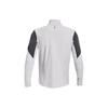 Under Armour Color Block Breathable Casual Long Sleeve T-Shirt Men tops Black White 1326595-018