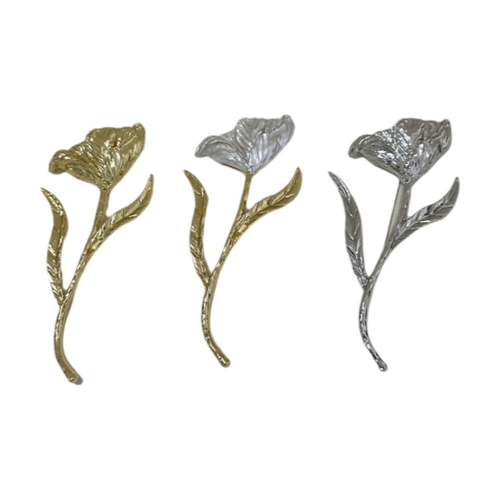 Large Vintage Brooch Leaf Shape Corsage Pin Exaggerated Fashion Show Jewelry  Party Wear