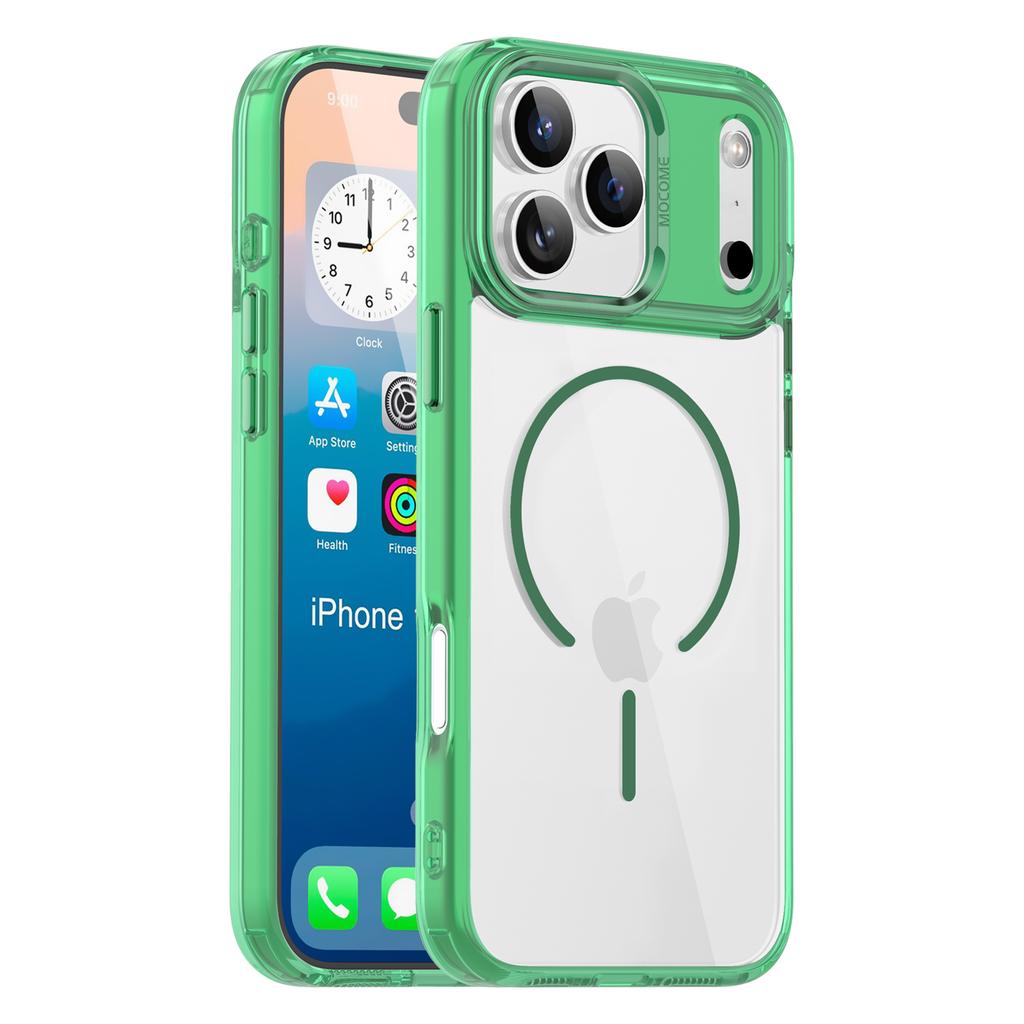 New Color Transparent Shockproof For Magsafe Phone Case For iPhone 17 17Pro 17 Air 17 Pro Max 16 15 14 13 12 Magnetic Wireless Charge Cover
