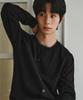 Wednesday Oasis Washable Double Layered Round Cardigan_Black(Wc26Kn28)