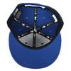 New Era 9FIFTY Snapback Baseball Royal with 99HeadwearShop Solid Color Men's Cap, Blue, Unisex, Polyester, Sticker,