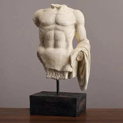 Human Body Character Resin Sculpture Figures Statue Desk Decoration Crafts Ornaments Room Aesthetic Sculptures Home Office Decor