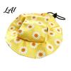 Cat Hat for Outdoor Activities Beach Hat Summer Cap with Ear Holes Adjustable Pet Breathable Sun Protection Cats Small Dogs Hiking