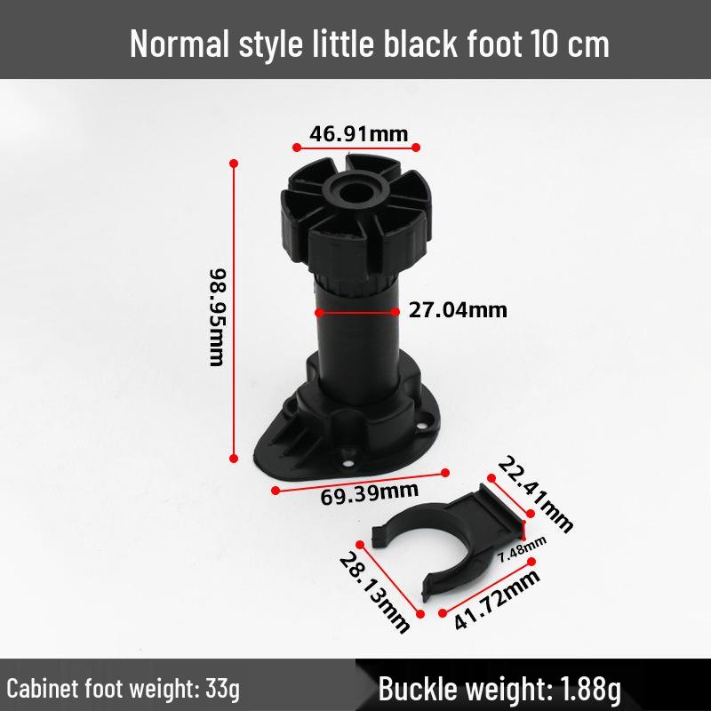 Pés de Móveis Ajustáveis - Suporte de Armário e Pés Niveladores com Capacidade de Carga