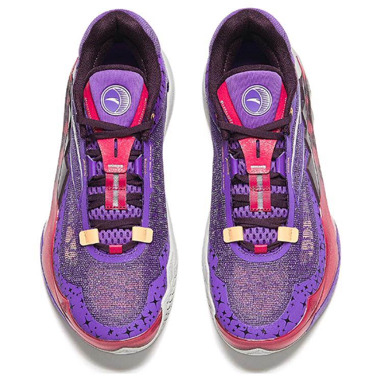 Anta Crazy 1 Professzionális Kosárlabda Cipő Férfi Sneaker Nemes-Lila 112431106-6