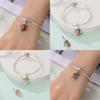 Sweet Copper Princess Dress Rabbit Koala Rainbow Horse Cat Charms Beads 3Mm Diy Fine Jewelry Gifts