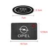 Silicone water coasters, anti-slip pads for mobile phones, auto parts For Opel Insignia Astra Antara Meriva Zafira H G Corsa