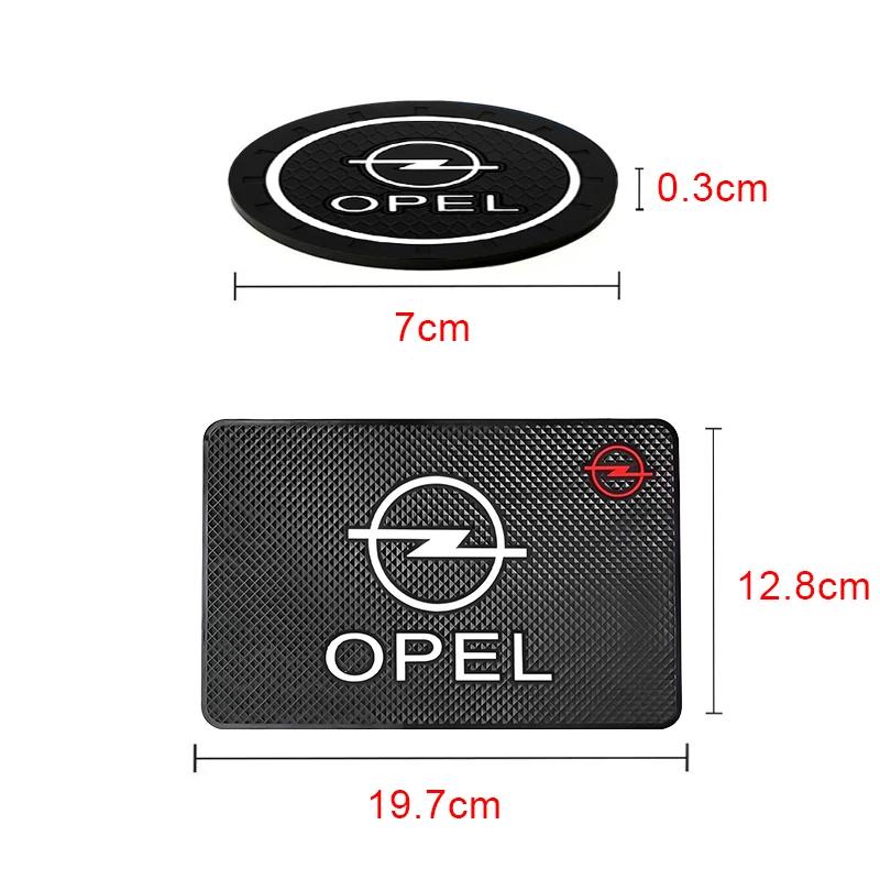 Silicone water coasters, anti-slip pads for mobile phones, auto parts For Opel Insignia Astra Antara Meriva Zafira H G Corsa