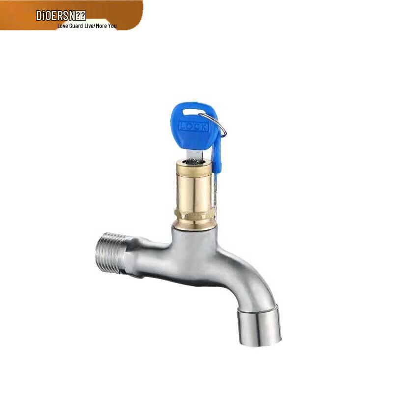 Diel Outdoor Brass Anti-Theft Faucet with Key