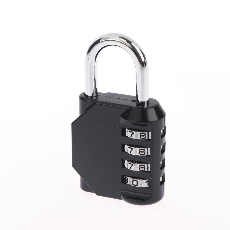 Portable 4 Digit Combination Padlock for Tool Boxes Secure and Weatherproof