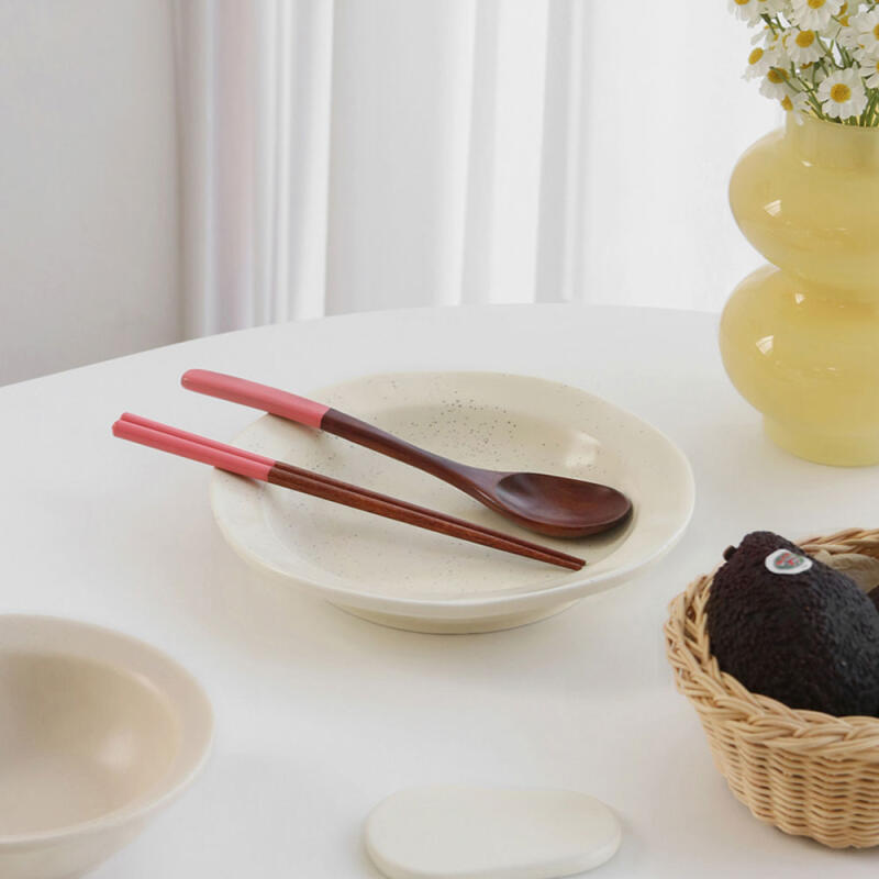 Colorpop Lacquer Wood Spoon Set (3 colors) black