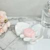 1pc, Ceramic Fishbone Soap Dish, Soap Storage Rack, Bathroom Accessories, Home Furnishing Decoration, Portable Soap Holder